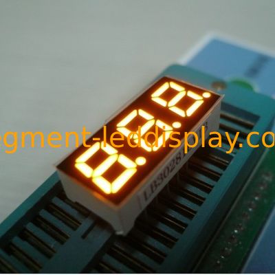 Un buen precio. Multiplexación 3 impulsión actual llevada segmento de la baja tensión de la exhibición del dígito 7 pequeña en línea