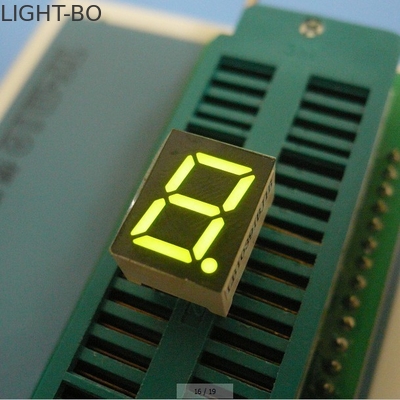 Un buen precio. Sola pantalla LED de segmento estable del dígito 7, exhibición de segmento común siete del cátodo 14.2m m en línea
