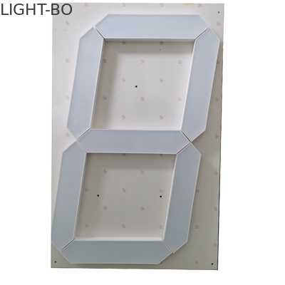 Un buen precio. Sola aduana roja ultra brillante de la pantalla LED del segmento del dígito 7 20 pulgadas para las carteleras grandes en línea