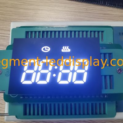 Un buen precio. Cree la exhibición del reloj para requisitos particulares del dígito LED del blanco 4 del bajo costo ultra para el control timer del horno en línea