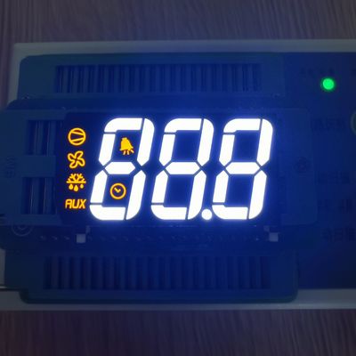 Un buen precio. 120mcd pantalla LED triple del dígito de 0,67 pulgadas para el panel de control del refrigerador en línea