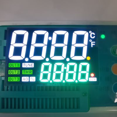 Un buen precio. línea dual 4 dígitos de la pantalla LED 80mW del segmento de la altura 7 de 18m m para el tablero de instrumentos en línea