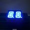 0,54&quot; azul ultra brillante común dual del ánodo del segmento del dígito 2 x 7 de la pantalla LED alfanumérica