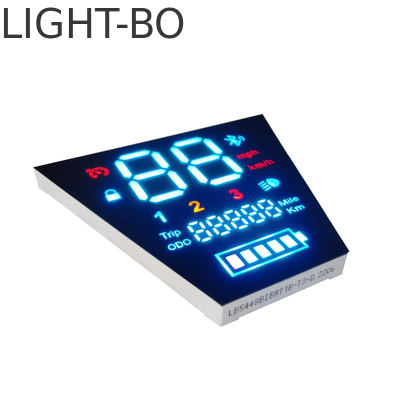 Un buen precio. exhibición de segmento de 120mcd LED siete 80mW tri para el vehículo eléctrico de la motocicleta en línea