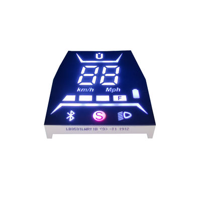 Un buen precio. 2 dígitos 7 segmentos de pantalla LED 70mcd Cátodo común para el balance scooter en línea