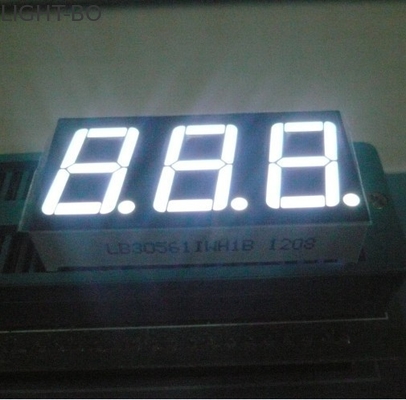 Un buen precio. pantalla LED del segmento del dígito 7 del blanco 3 de 14.2m m (0,56