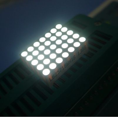 Un buen precio. Pantalla LED de matriz de puntos 5x7 con alto brillo y bajo consumo de energía para instrumentos industriales en línea