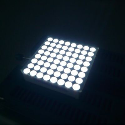 Display LED de matriz DOT de 8X8 3 mm de color blanco ultra brillante para indicador de elevación