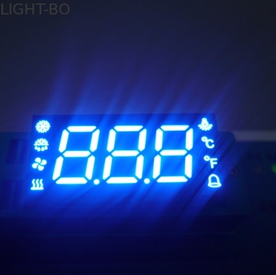 La pantalla LED del segmento de la aduana 7 para la humedad de la temperatura descongela el indicador de situación de la fan del compresor