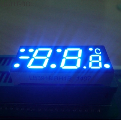 Ánodo común del segmento de encargo compatible de la pantalla LED 7 de IC para el control de la temperatura