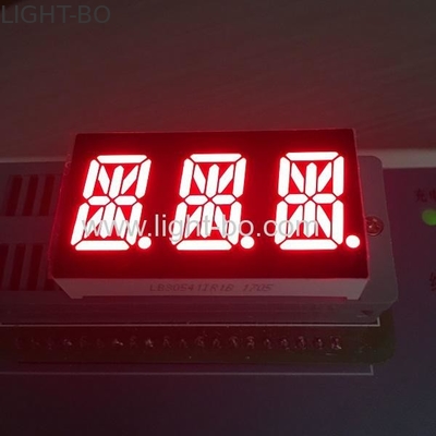 Un buen precio. Pantalla LED triple del segmento del dígito 14 rojo estupendo de 0,54 pulgadas para el control de la temperatura en línea