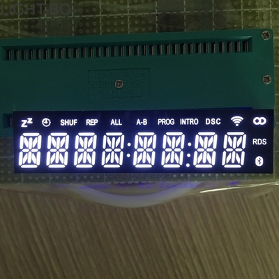 Pantalla LED estable del segmento del dígito 14 del funcionamiento 8 modificada para requisitos particulares para el sonido