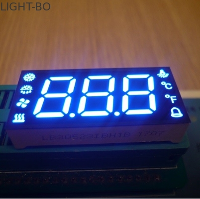 Un buen precio. El ánodo común de la pantalla LED de encargo larga del curso de la vida para la humedad de la temperatura descongela el indicador en línea