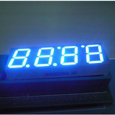 Exhibición del reloj de siete Digitaces del segmento con el color LB40566IBH0B de la cara negra