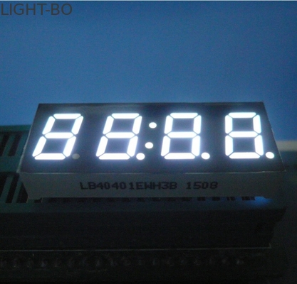 Un buen precio. Blanco común del cátodo de la exhibición del reloj de Digitaces del alto brillo para los aparatos electrodomésticos en línea