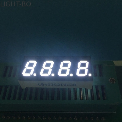 Un buen precio. Pantalla LED del segmento del alto brillo 7 0,3 fáciles de montar blancos de la pulgada en línea
