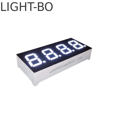 Ultrabrillante rojo 1.5ch Anodo común Segmento blanco 5V a través del agujero 16 Segmento LED