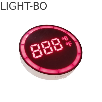 Pantalla LED exterior de 8 dígitos de 0,67 pulgadas en azul amarillo verde con ángulo de visión de 360 grados