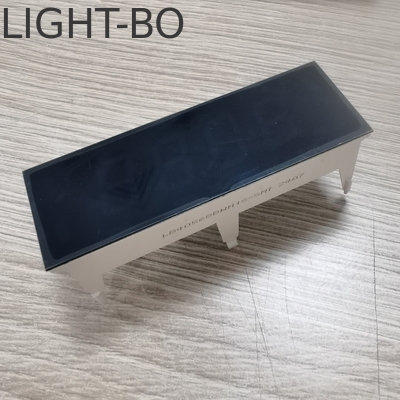 Display LED de 4 dígitos y 7 segmentos de película negra personalizada para aparatos de manguera