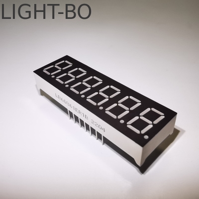 13Display LED de 14 dígitos de.8mm con carcasa de plástico rojo brillante