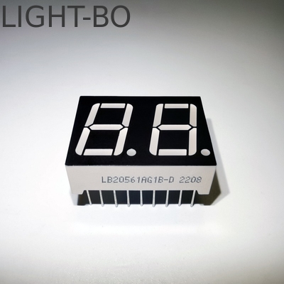 Super Rojo Brillante 13,8 mm 0,54 'Segmento de plástico LED pantalla LB20541IJ1B