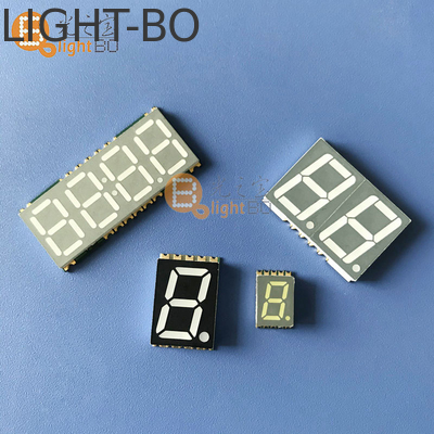 Aplicación para el hogar Ultra Brillante SMD Blanco 7 Segmento LED Display 0,39 Dígitos de Alturas Epistar Chip