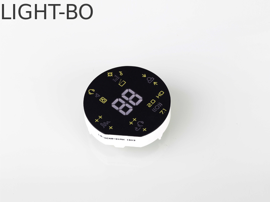 Personalización 2 dígitos de siete segmentos LED con icono para auriculares Bluetooth