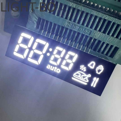 0Display LED alfanumérico de.56 pulgadas -40°C a 85°C Color de superficie Negro o gris Para productos