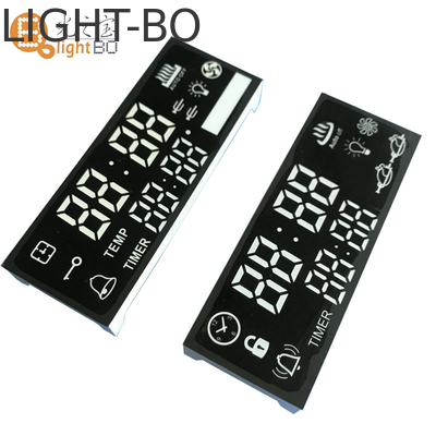 Display LED de tres dígitos de 16 segmentos para aplicaciones industriales