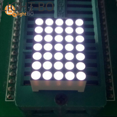 Un buen precio. Compatibilidad OEM ODM 5x7 Display LED de matriz de puntos con gran ángulo de visión en línea