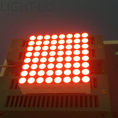 Un buen precio. Display LED de matriz de puntos rojos de 3 mm 32x64 puntos AC100-240V Entrada 18PIN Menos de 600W/m2 Consumo de energía en línea