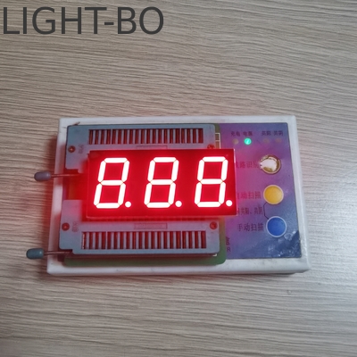 Un buen precio. Pantalla LED de catodo rojo ultra brillante de tres dígitos y siete segmentos para pantallas exteriores en línea