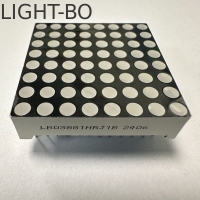 Presentación de LED Stabler Bicolor Rojo/verde 3mm 8*8 DOT Matriz Anodo común para señales móviles