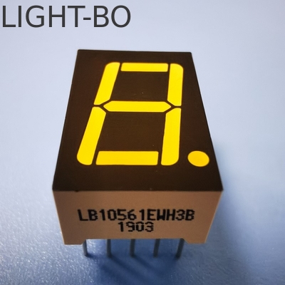 Display LED de 7 segmentos blanco de 14,2 mm (0,56
