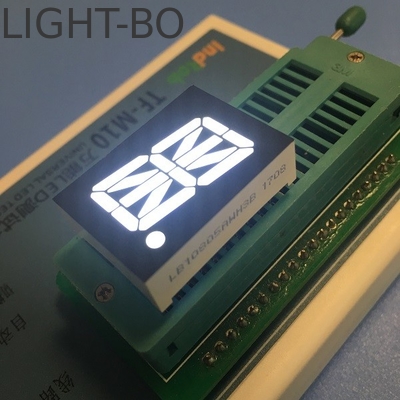 Un buen precio. Display LED de 16 segmentos de color blanco ultrabrillante con ánodo común en línea