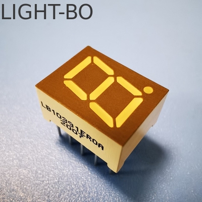 Un buen precio. Display LED rojo súper brillante de un solo dígito 0,39 pulgadas 7 segmentos de cátodo común para el panel de instrumentos en línea