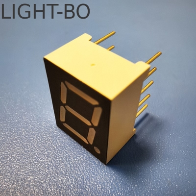 Un buen precio. Display LED de color rojo brillante de 0,39 pulgadas de un solo dígito de 0,39 pulgadas de 7 segmentos en línea