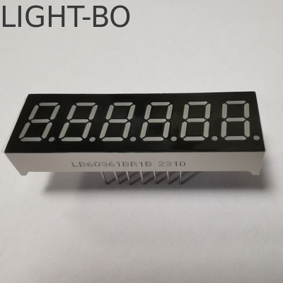 Un buen precio. Display LED de 7 segmentos de 6 dígitos de 0,36 pulgadas, ampliamente utilizado para el panel de instrumentos en línea