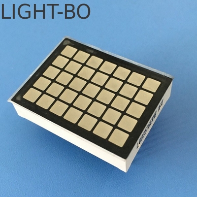Display LED de matriz DOT cuadrada de color rojo brillante 5 * 7 para el indicador de número de piso del ascensor