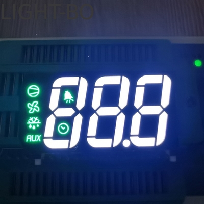 Un buen precio. Display LED de tres dígitos de color ultrablanco/verde puro de 7 segmentos con cátodo común para refrigerador en línea