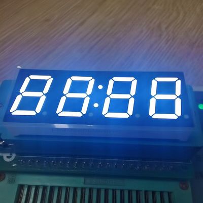 Un buen precio. Pantalla de reloj LED de 7 segmentos de 4 dígitos de 14,2 mm, blanco ultrabrillante, cátodo común para temporizador digital en línea