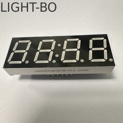 Para el control de temperatura 4 dígitos 14.2mm verde puro 7 segmentos LED pantalla anodo común