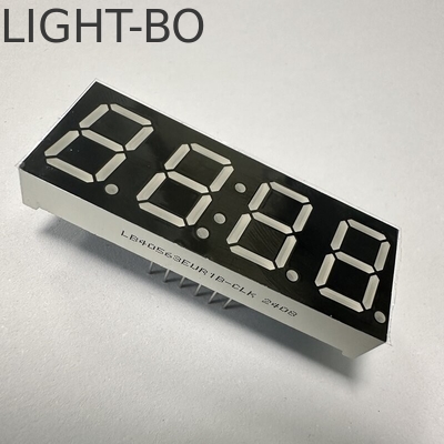 Azul 4 dígitos 14.2mm 7 segmentos de pantalla LED Anodo común para el control de temperatura