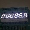 Un buen precio. 6 dígitos 7 segmentos de pantalla LED con 9,2 mm de altura y cátodo común para el temporizador de cuenta atrás digital en línea