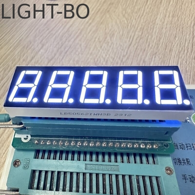 0.56 pulgadas 7 segmentos de pantalla LED con 5 dígitos para lecturas numéricas precisas