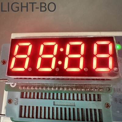 Pantalla LED de cuatro dígitos de siete segmentos de color rojo ultra brillante para cocina de inducción