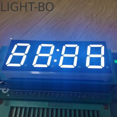 Un buen precio. Ultra Blanco 14.2mm 4 dígitos 7 segmentos de reloj LED Display Cátodo común para temporizador digital en línea