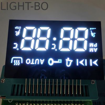 Un buen precio. Display LED de 7 segmentos de 4 dígitos de color blanco ultra brillante Anodo común para temporizador de horno en línea