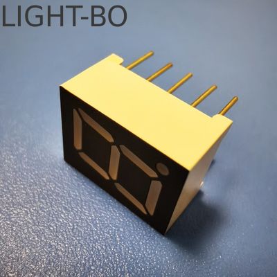 Display LED Anodo común rojo brillante de un solo dígito 0,39 pulgadas 7 segmento para el panel de instrumentos