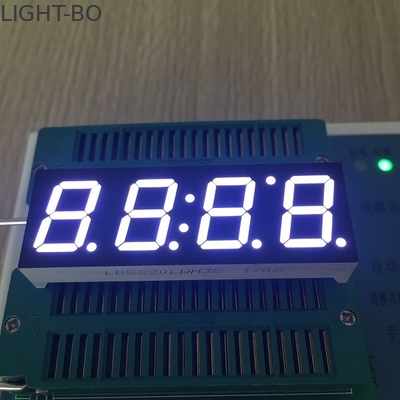 Un buen precio. Cátodo común ultra blanco de la exhibición del reloj de 0,56